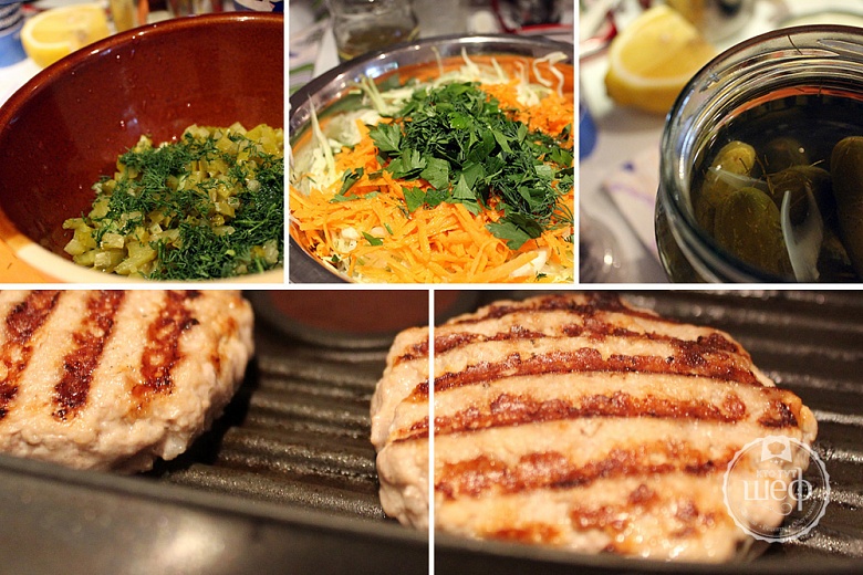 рецепт итальянского бургера фото