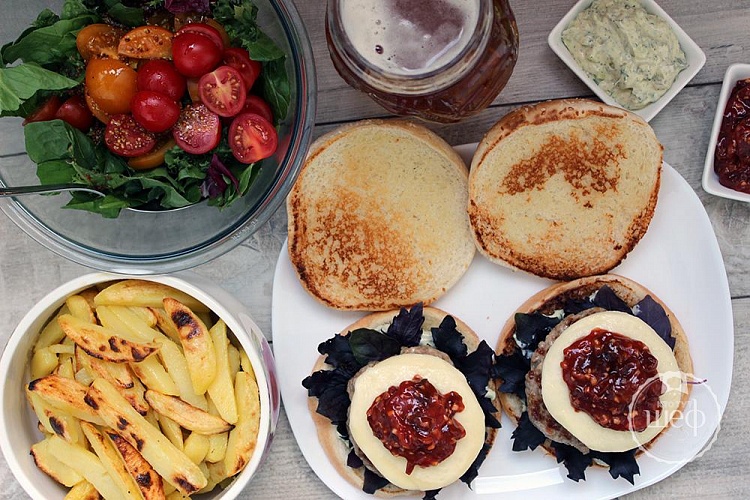 Итальянский бургер