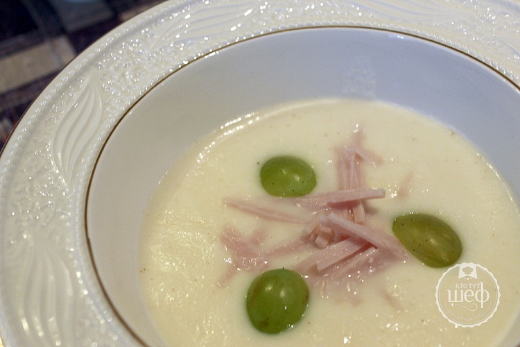 Холодный суп из дыни