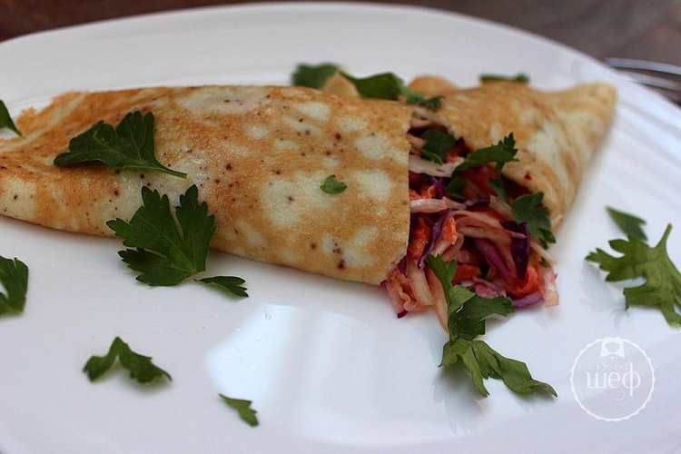 Омлет в мексиканском стиле