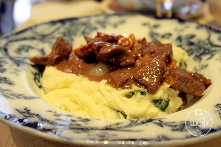 Говядина по бургундски (беф бургиньон)