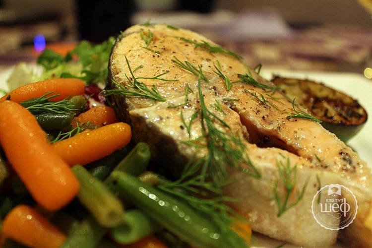 Кижуч запеченый в духовке